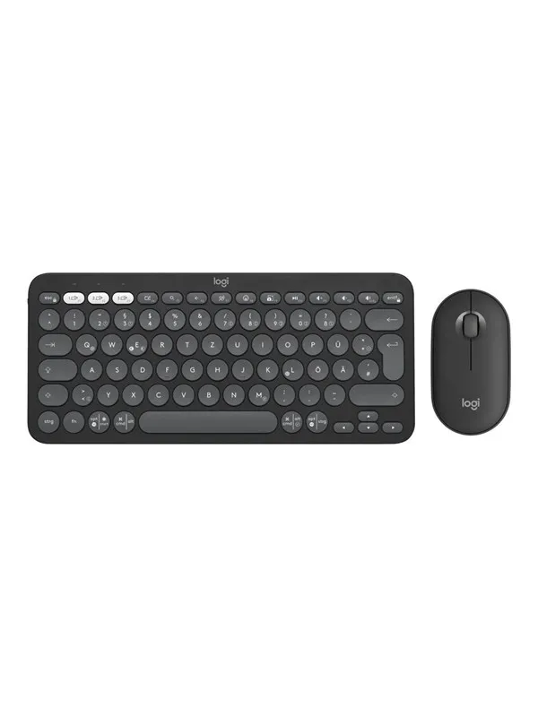 Logitech Pebble 2 Combo - Tastatur & Mussett - Universal - Rosa