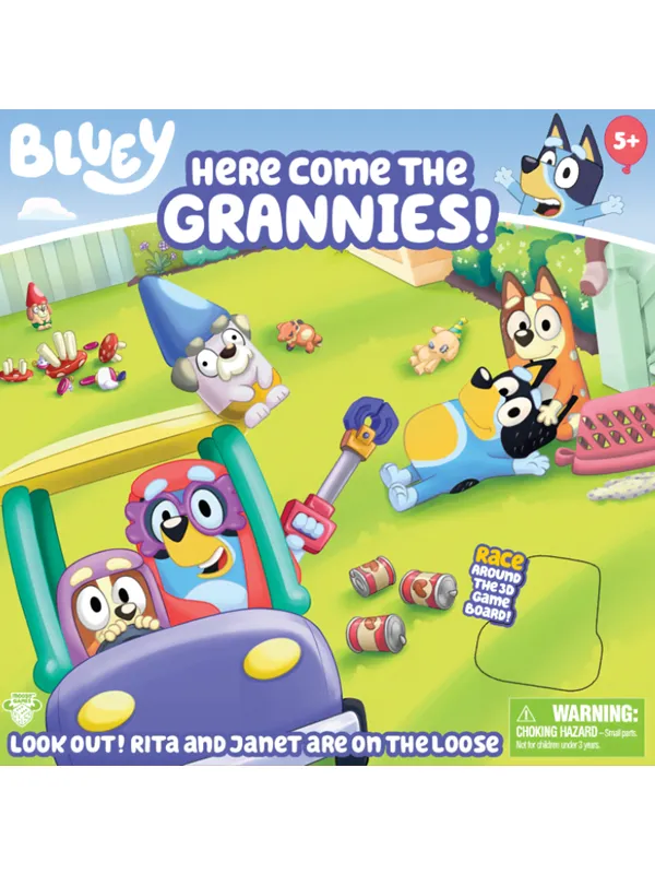 Bluey Game Go Wild GranniesGAME GO WILD GRANNIES