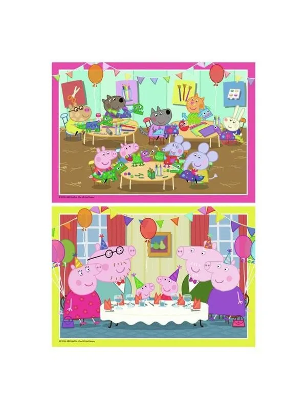 Ravensburger Jigsaw puzzle Peppa Pig 2x12 pcs. 2D Puslespill
