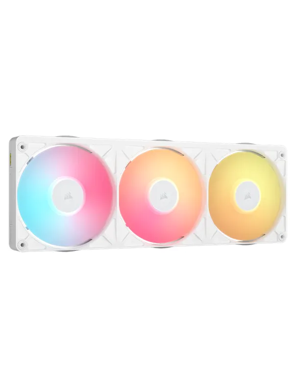 Corsair iCUE LINK RX360 II - Kabinettvifte - 360mm - Hvit - 32 dBA