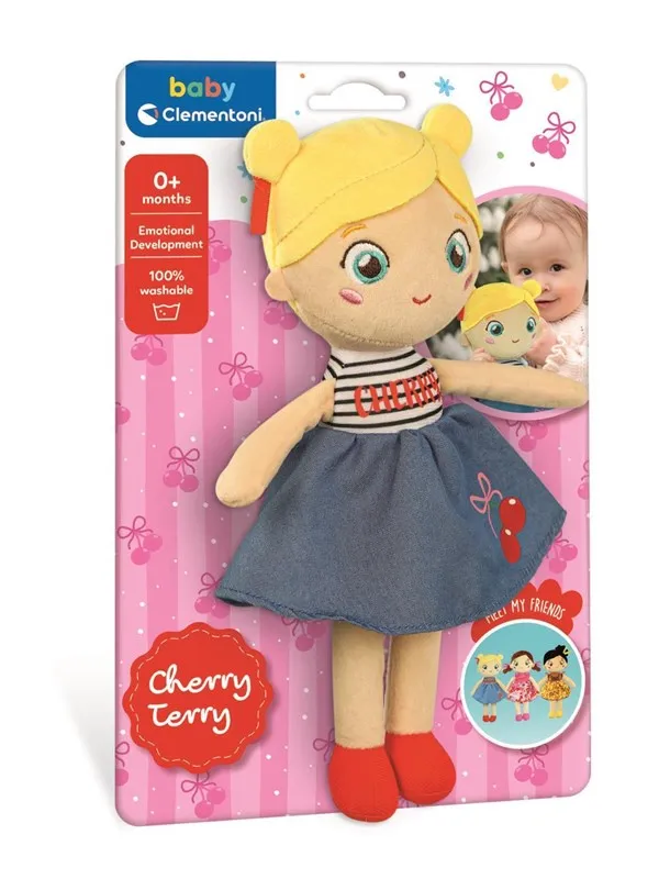 Clementoni Baby Soft Plush Doll Cherry Terry