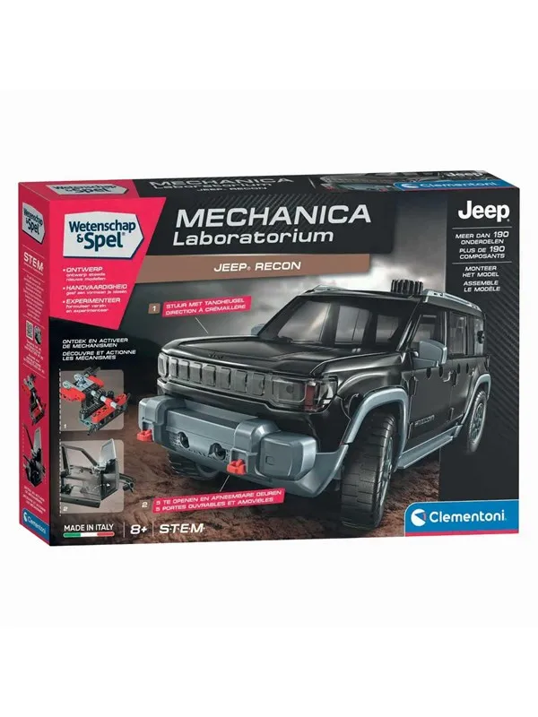 Clementoni Science & Games Mechanics Jeep Recon