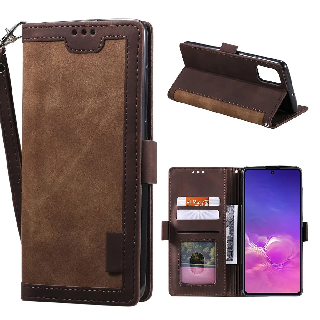 Surburbian Samsung Galaxy S10 Lite veske - Brun