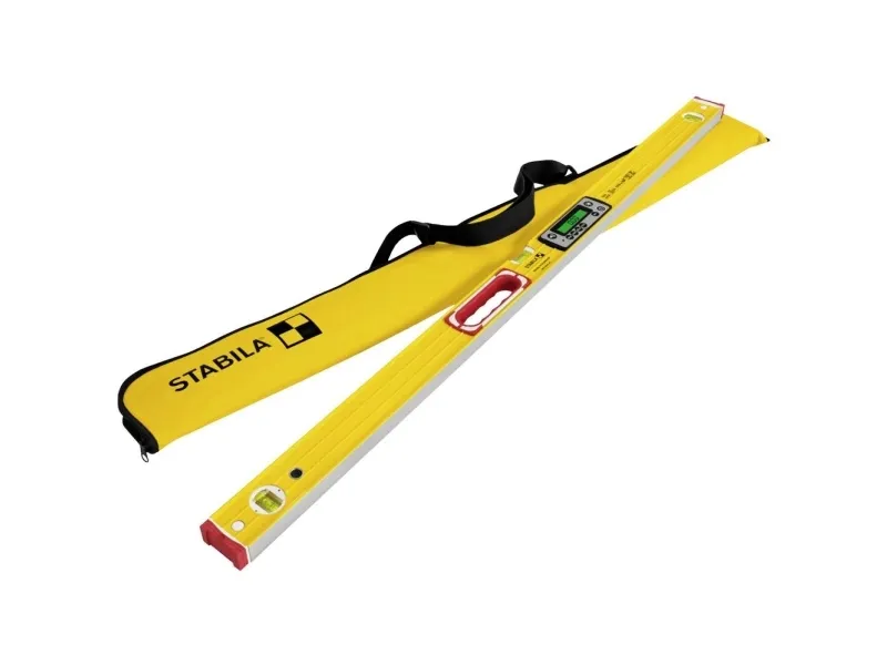 Stabila TECH 196 DL 19826 Digital farpas #####med slipstopper, #####inkl. Pose 122 cm 0,5 mm/m