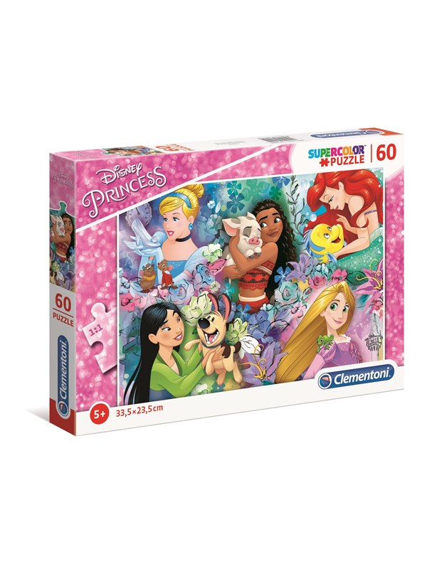 Clementoni Disney Princess II Super Colour Jigsaw Puzzle (60)
