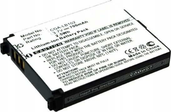Cameron Sino batteri CGA-LB102 (Type C) til Panasonic KX-TU301/KX-TU321/KX-TU311/KX-TU325/KX-TW221/KX-TU320/KX-TU327/KX-TU328/CS-PTU301SL