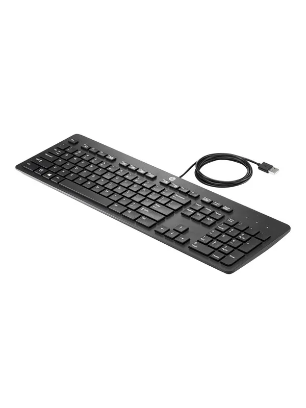 HP Business Slim USB Keyboard Italian Layout - Tastatur - Italiensk - Svart