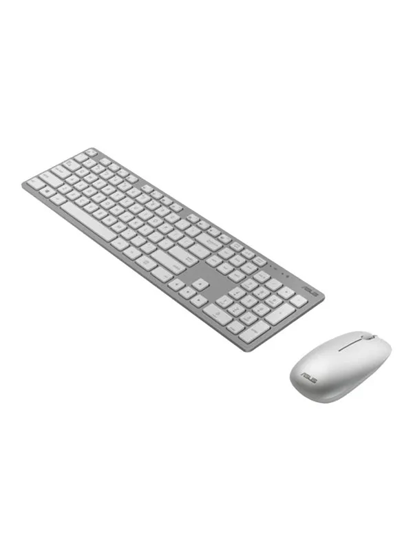 ASUS W5000 - Tastatur & Mussett - Tysk - Hvit