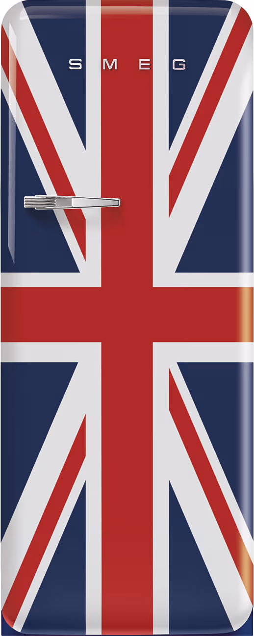 Smeg 50's Style Kombiskap FAB28RDUJ6 (Union Jack)