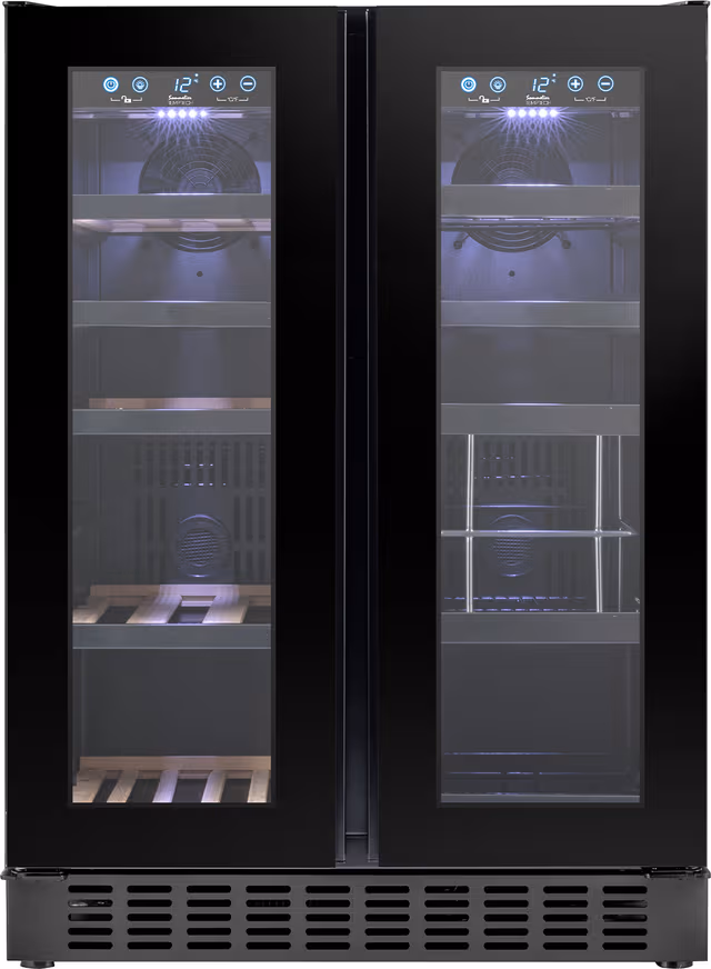 Temptech Sommelier vinskap SOM2DX60DRB-24
