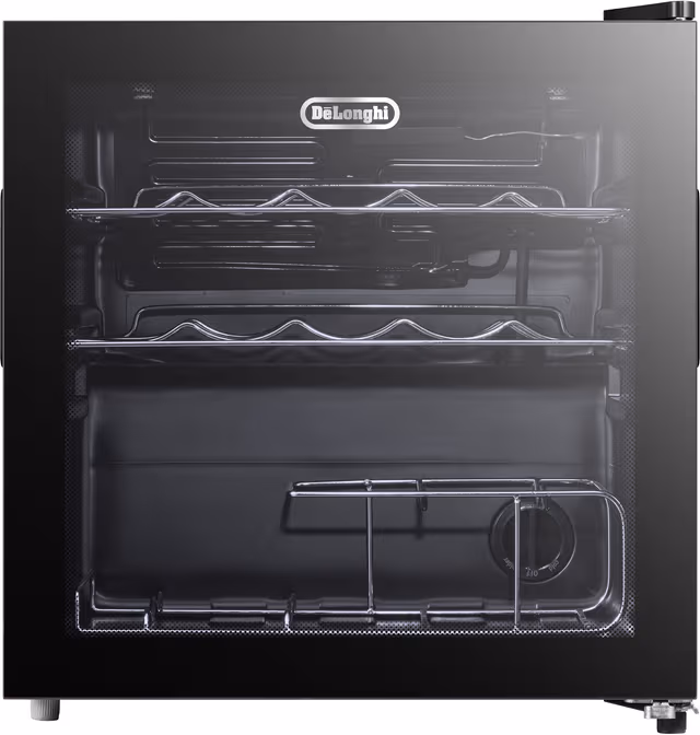 DeLonghi vinskap DWC14B1C22E (frittstående, 14 flasker)