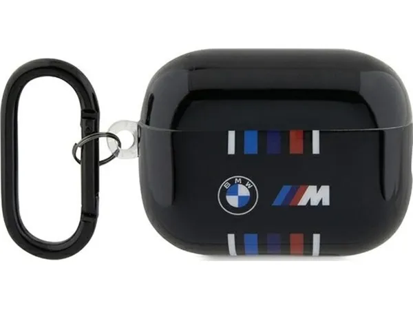BMW BMAP222SWTK AirPods Pro 2 gen cover black/black Multiple Colored Lines