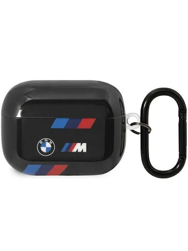 BMW BMAP222SOTK AirPods Pro 2 gen cover black/black Tricolor Stripes