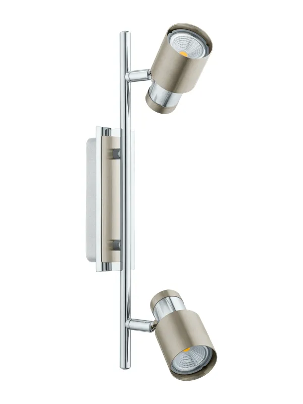 EGLO DAVIDA-SD SPOTSKINNE 2L KROM/BS