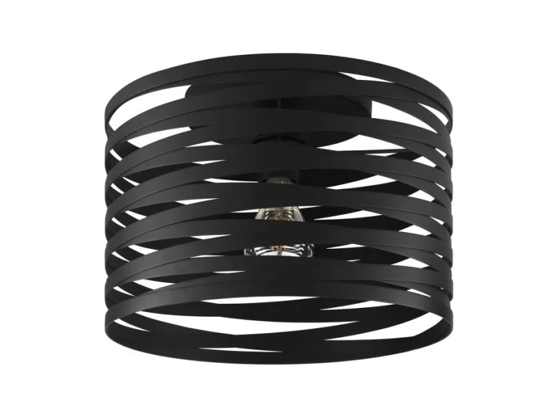 EGLO CREMELLA TAKLAMPE E27 Ø370 SORT