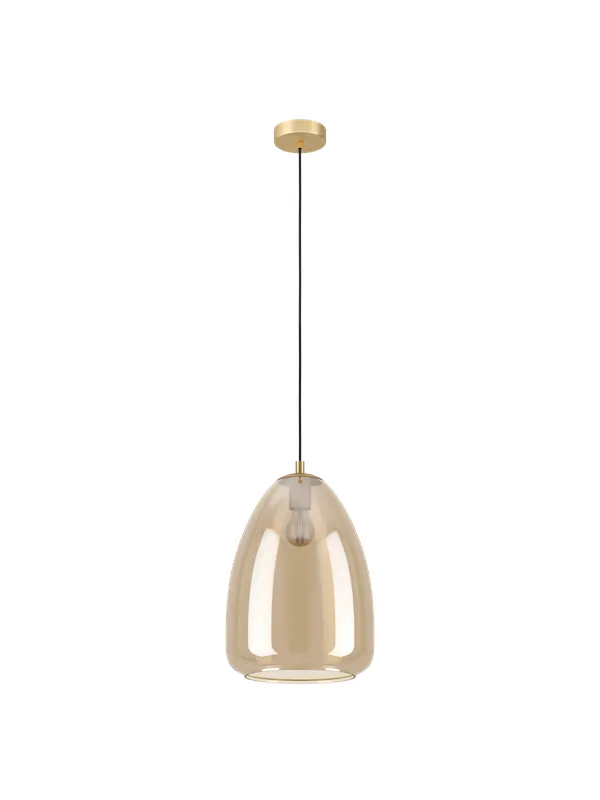 EGLO ALOBRASE PENDEL E27 Ø300 BM/AMBER