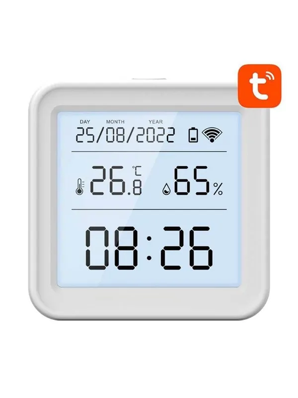Gosund Smart temperature and humidity sensor Wi-Fi  S6 (LCD screen backlight)