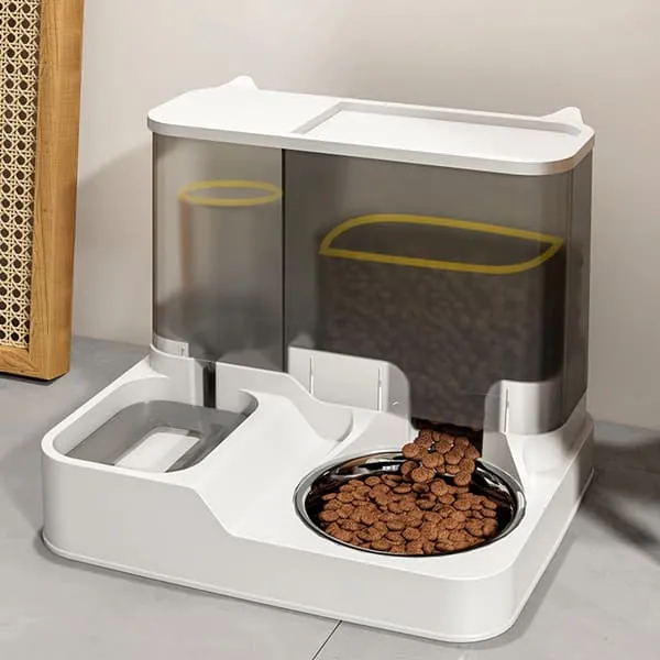 Fôr- og drikkeautomat – perfekt for katter og små hunder