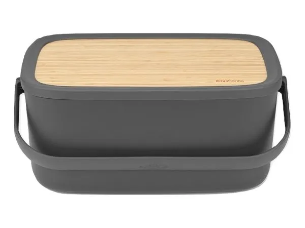 Brabantia 128264, Rektangulær, Sort, Tre, Tre, Bamboo, 395 mm, 255 mm