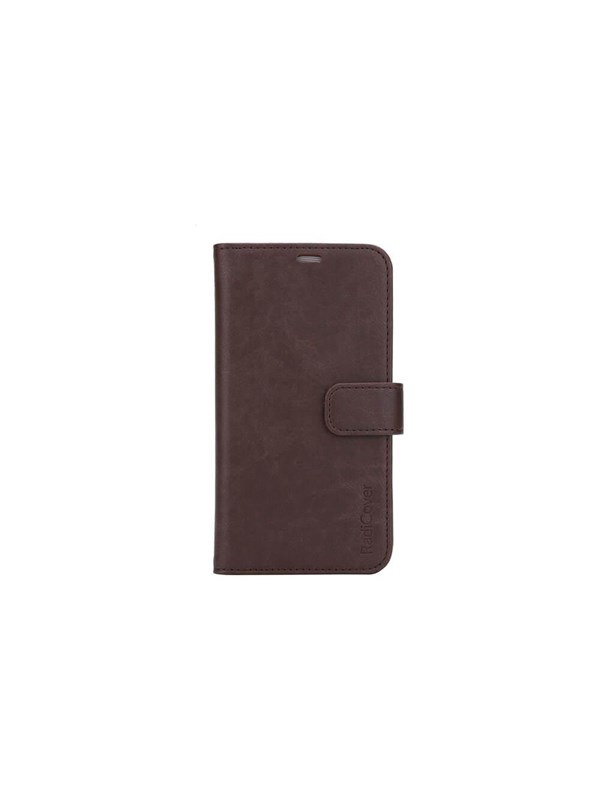 Radicover Radiationprotected Mobilewallet PU iPhone 11 Pro Max Flipcover Brown 3-Led RFID