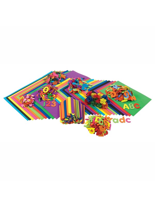 Colorations - Classroom Foam Craft Set 914pcs.