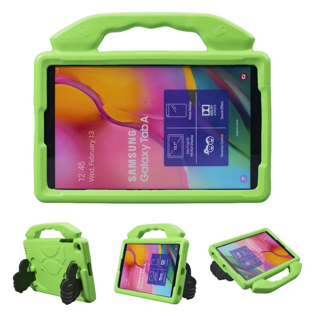 Samsung Galaxy Tab A 10.1 (2019) støtsikkert EVA etui - Grønn