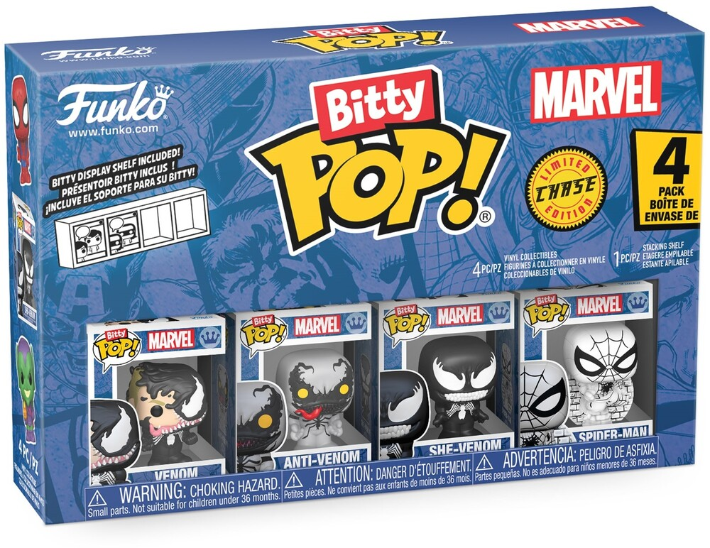Blister 4 figures Bitty POP Marvel Spider-Man Venom