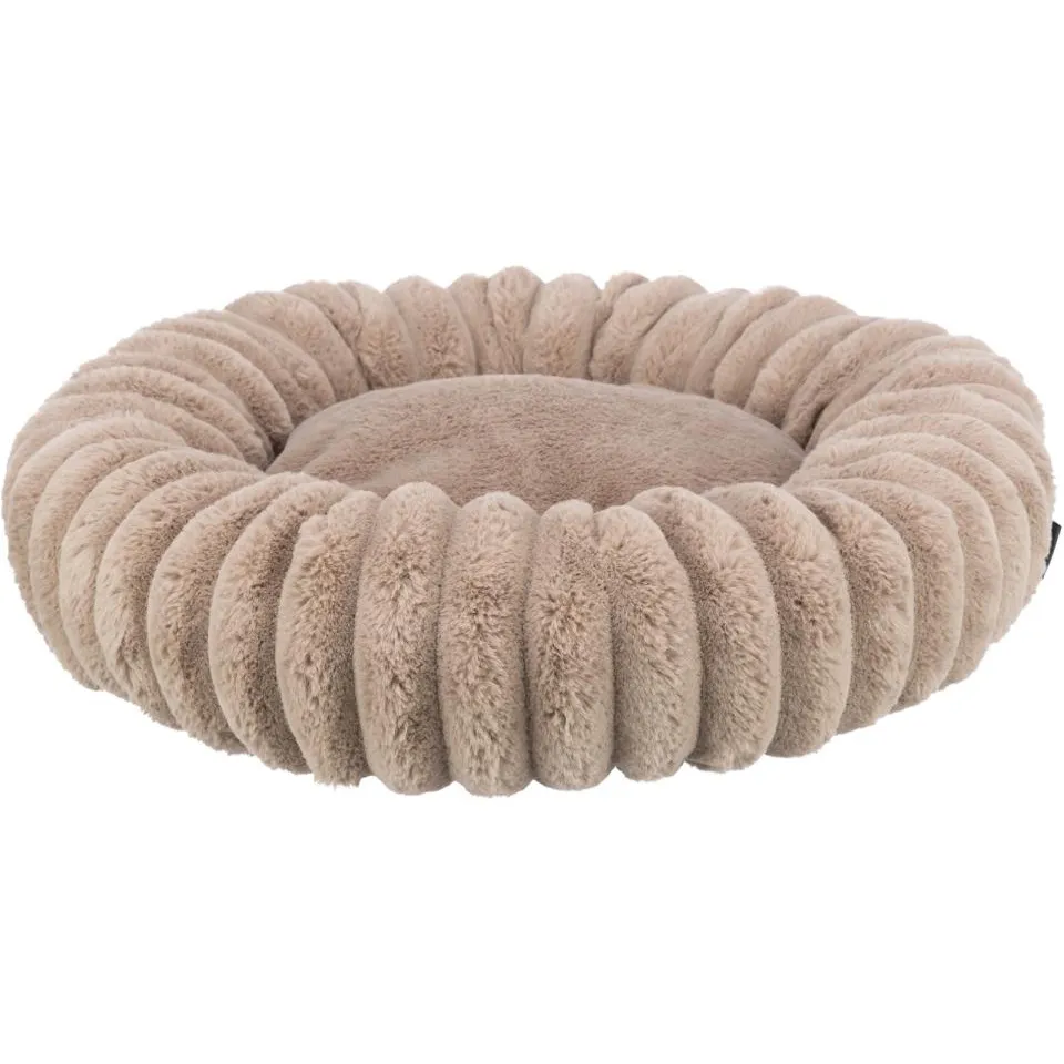 Trixie Lonni Hundeseng Rund - ø 50cm - Brun