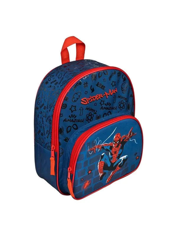 Marvel Spider-Man School Backpack with Front Pocket