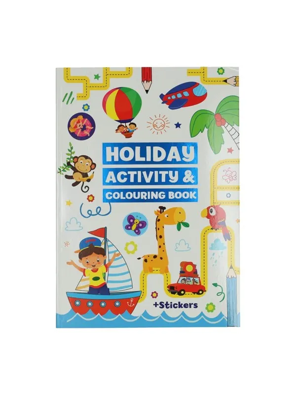 Wins Holland - Holiday Coloring and Activity Book with Stickers