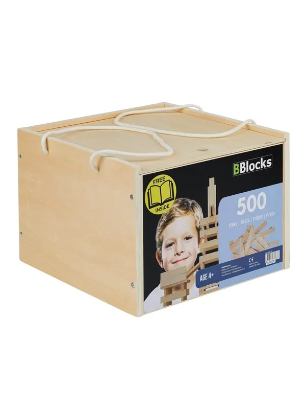 BBlocks Building Boards in Storage Box 500dlg.