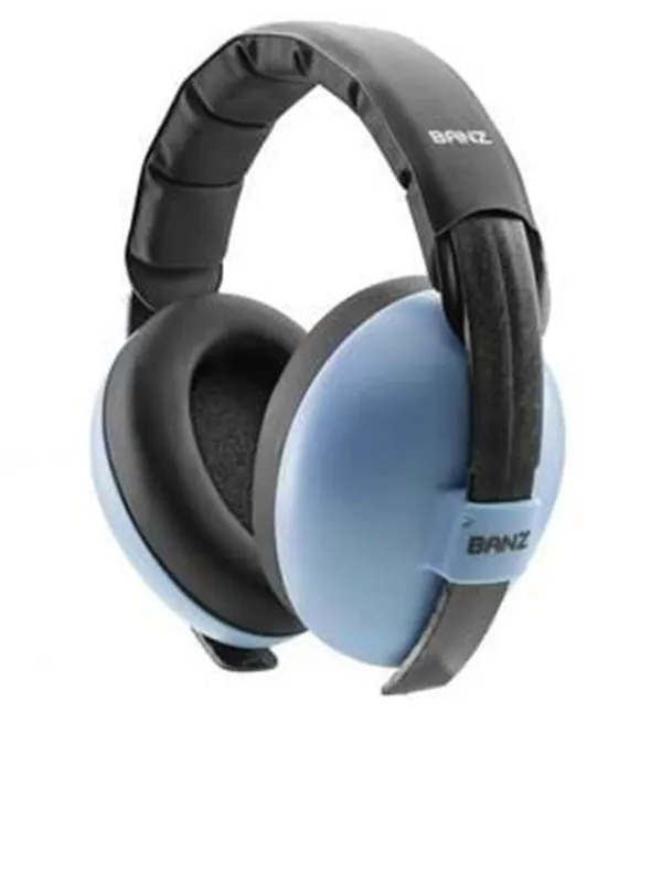 Banz Plastic Hearing Protection Earmuffs for Infants - Blue