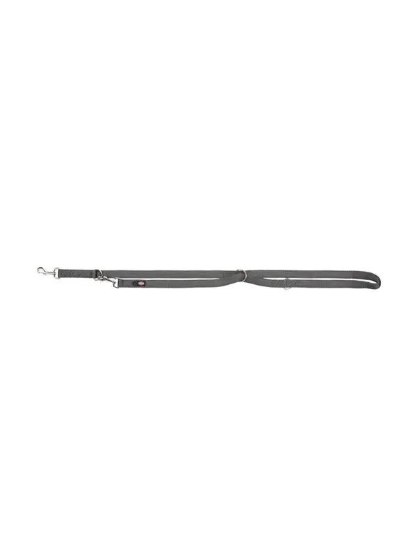 Trixie Premium adjustable lead double-layered L-XL: 2.00 m/25 mm graphite