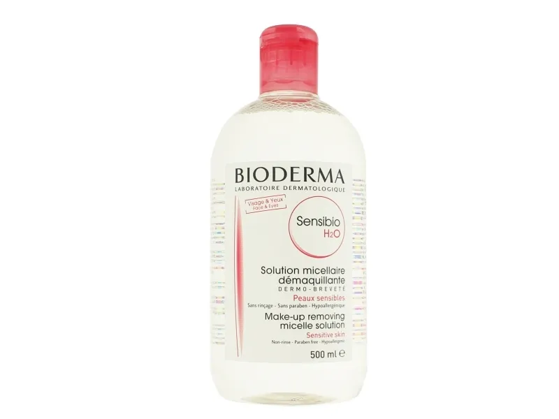 Bioderma Sensibio H2O Make-up Removing Micelle Solution 500 ml - Micellar Water For Sensitive Skin