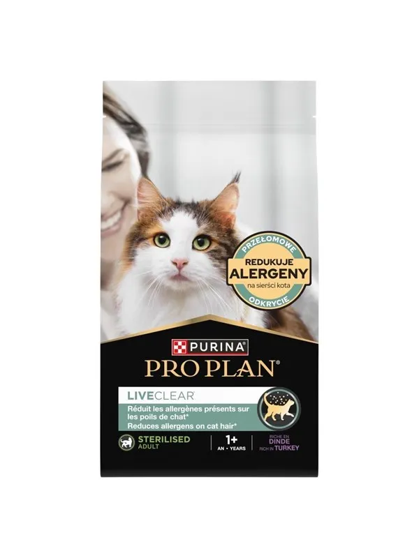 PURINA NESTLE PURINA PRO PLAN LIVECLEAR STERILISED ADULT Bogata