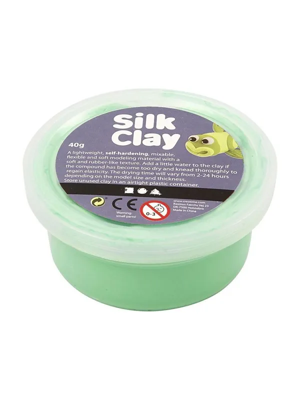 Silk Clay - Light Green 40gr.