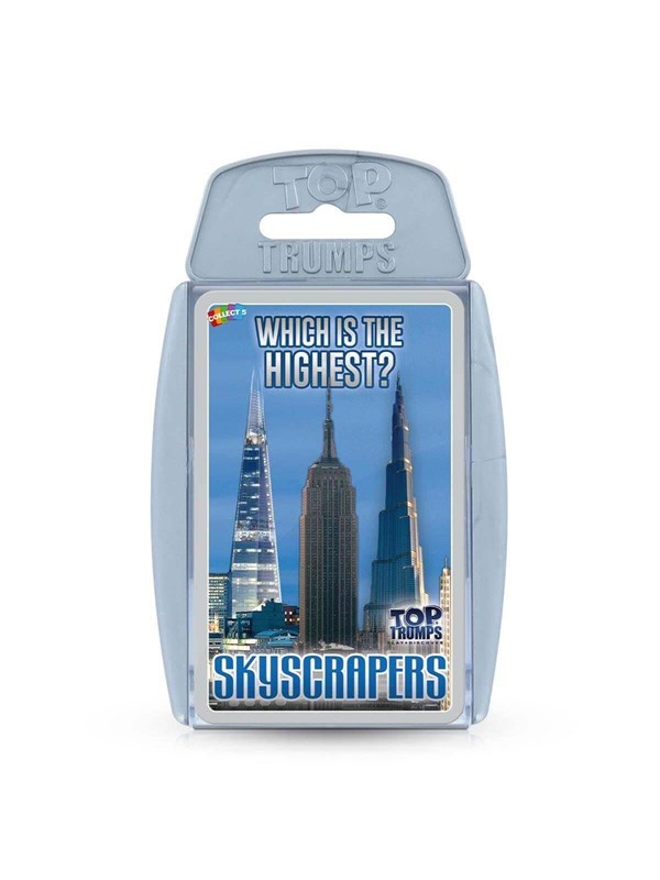 Winning Moves Skyscrapers Top Trumps Card Game (English)