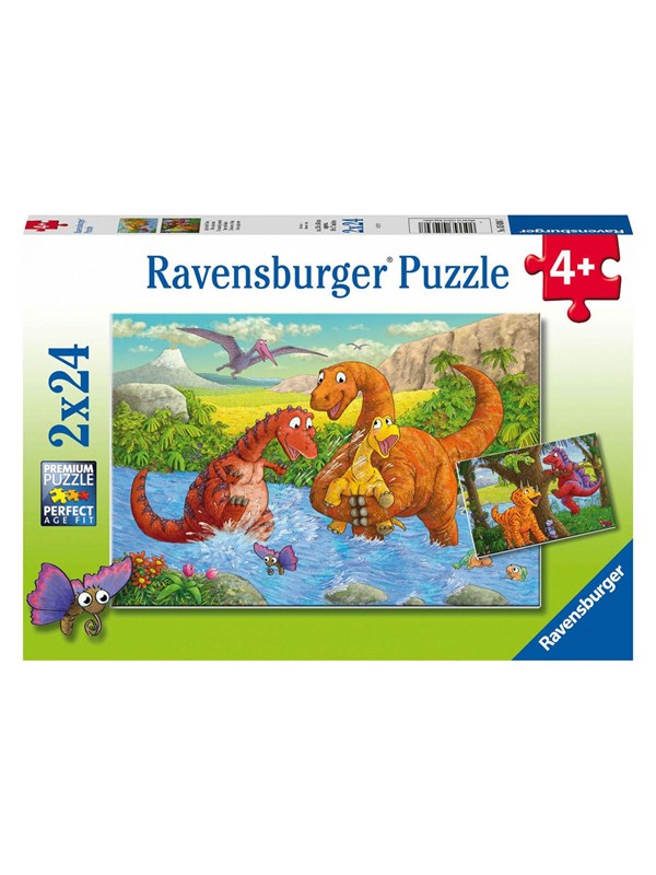 Ravensburger Dinosaurs At Play 2x24p - 4+