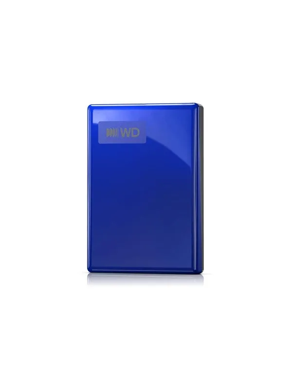 WD My Passport - hard drive - 2 TB - USB 3.2 Gen 1 - Ekstern Harddisk - 2TB - Blå