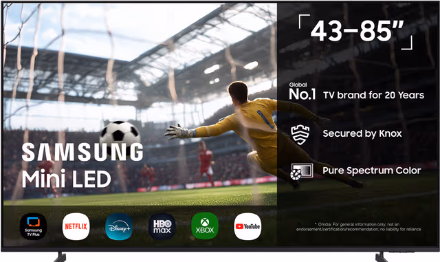 Samsung 85" M72H Mini LED 4K Smart TV (2026)