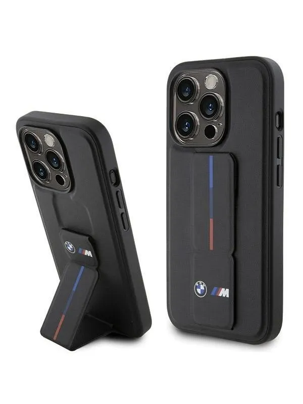 BMW Grip Hot Stamp case for iPhone 15 Pro - black
