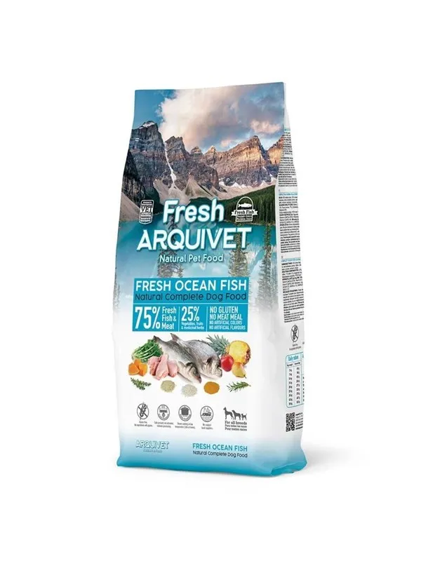 ARQUIVET Fresh Ocean Fish - dry dog food - 10 kg
