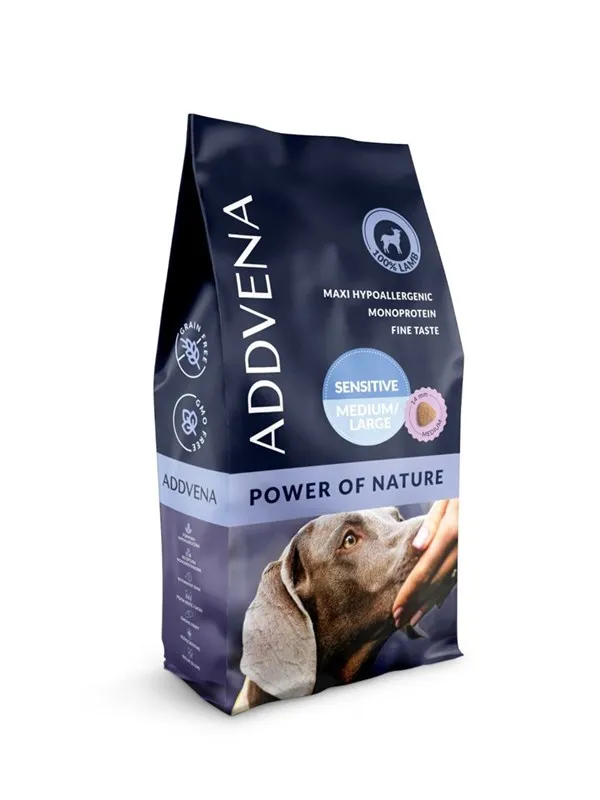 ADDVENA Power of Nature Adult Sensitive Medium/Large Lamb - dry dog food - 10kg