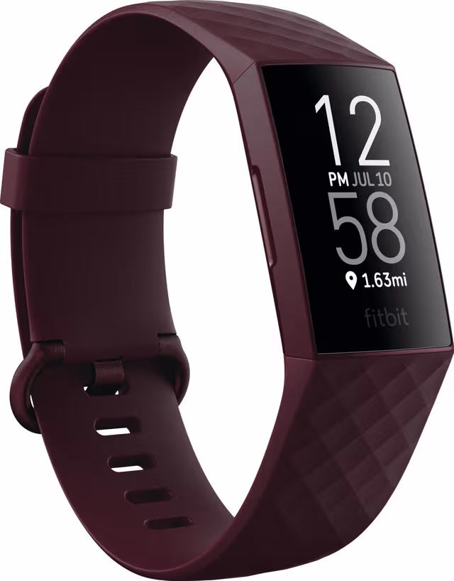 Fitbit Charge 4 aktivitetsarmbånd (rosewood)