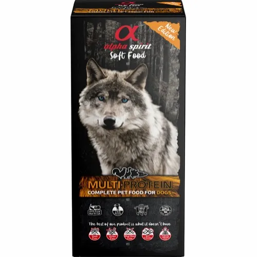 Alpha Spirit Semi-moist Multiprotein 9 kg (45x200g)