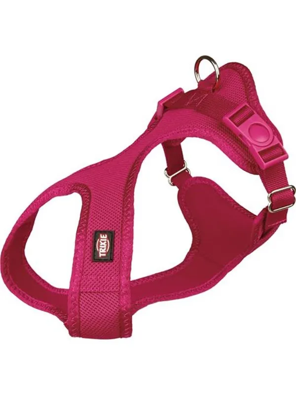 Trixie Comfort Soft touring harness XS-S: 30-45 cm/15 mm fuchsia