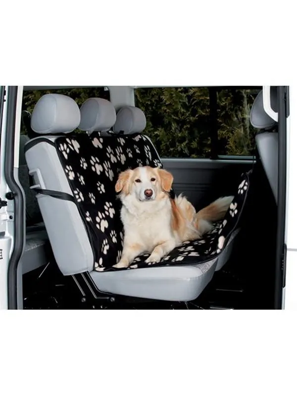 Trixie Car seat cover 1.40 × 1.45 m black/beige