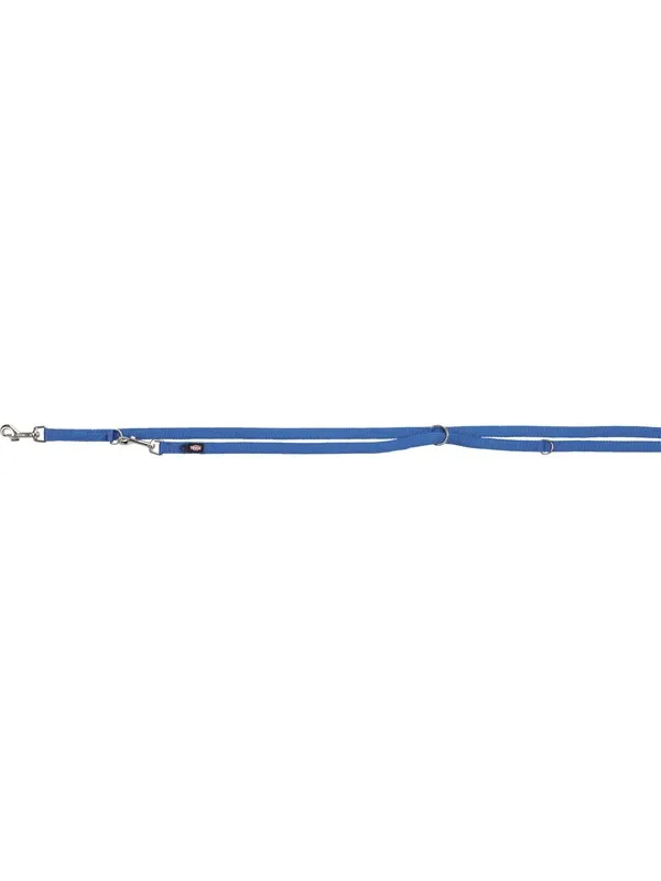 Trixie Premium adjustable lead double-layered M-L: 2.00 m/20 mm royal blue