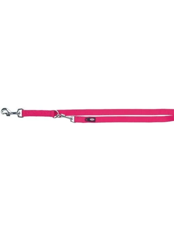 Trixie Premium adjustable leash L-XL: 2.00 m/25 mm fuchsia