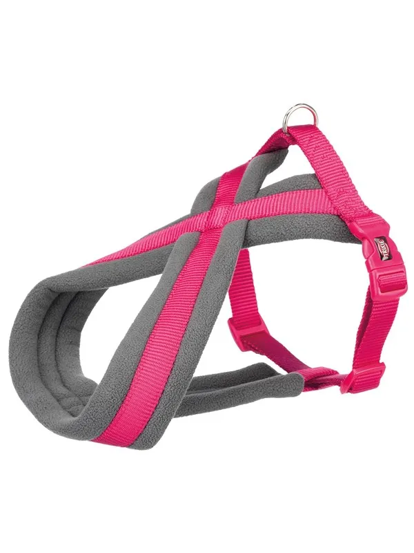Trixie Premium touring harness XS-S: 30-55 cm/15 mm fuchsia